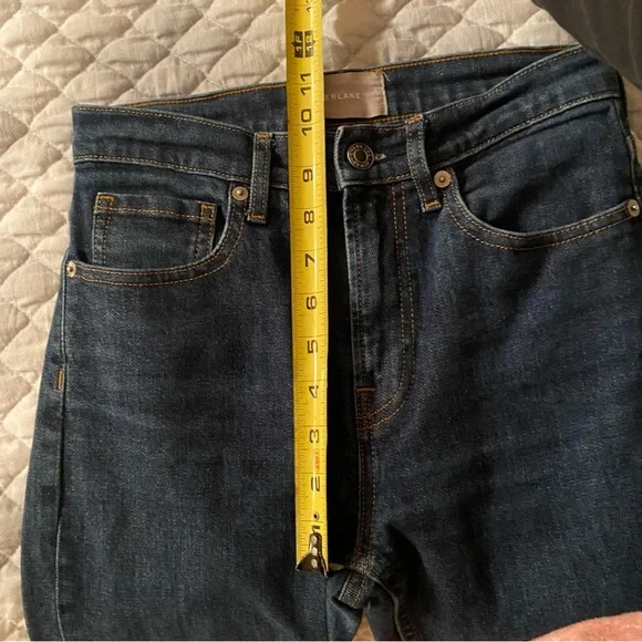 Everlane The Authentic Stretch High-Rise Skinny Size 26 Ankle - Picture 9 of 10